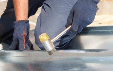 Headwood metal flat roofing repairs